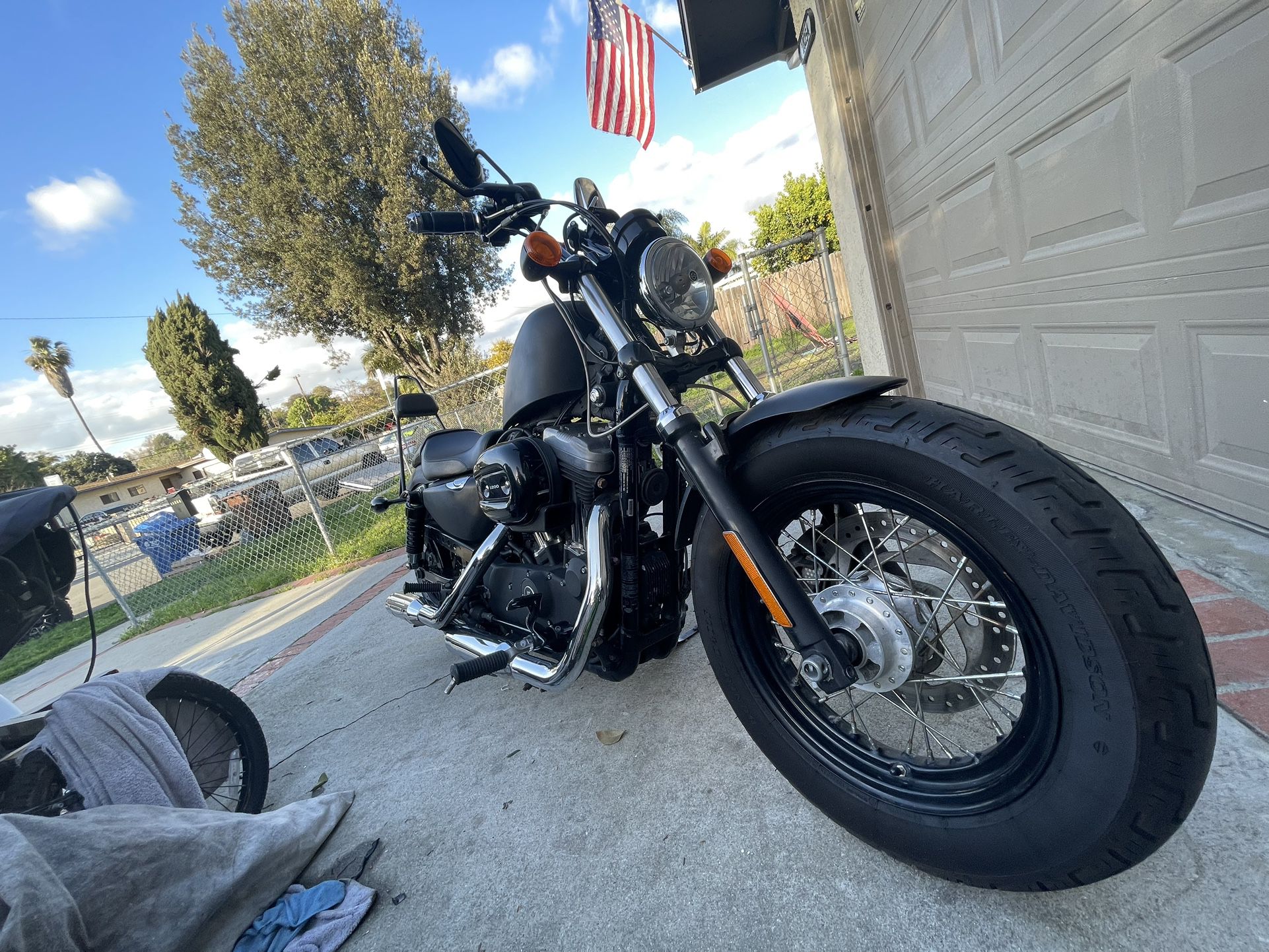 2014 Harley forty eight XL1200 sportster XL 1200 forty eight sportster