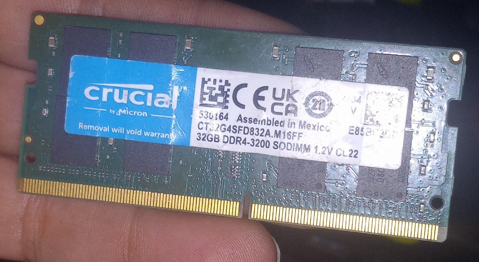 Crucial 32GB DDR4 RAM
