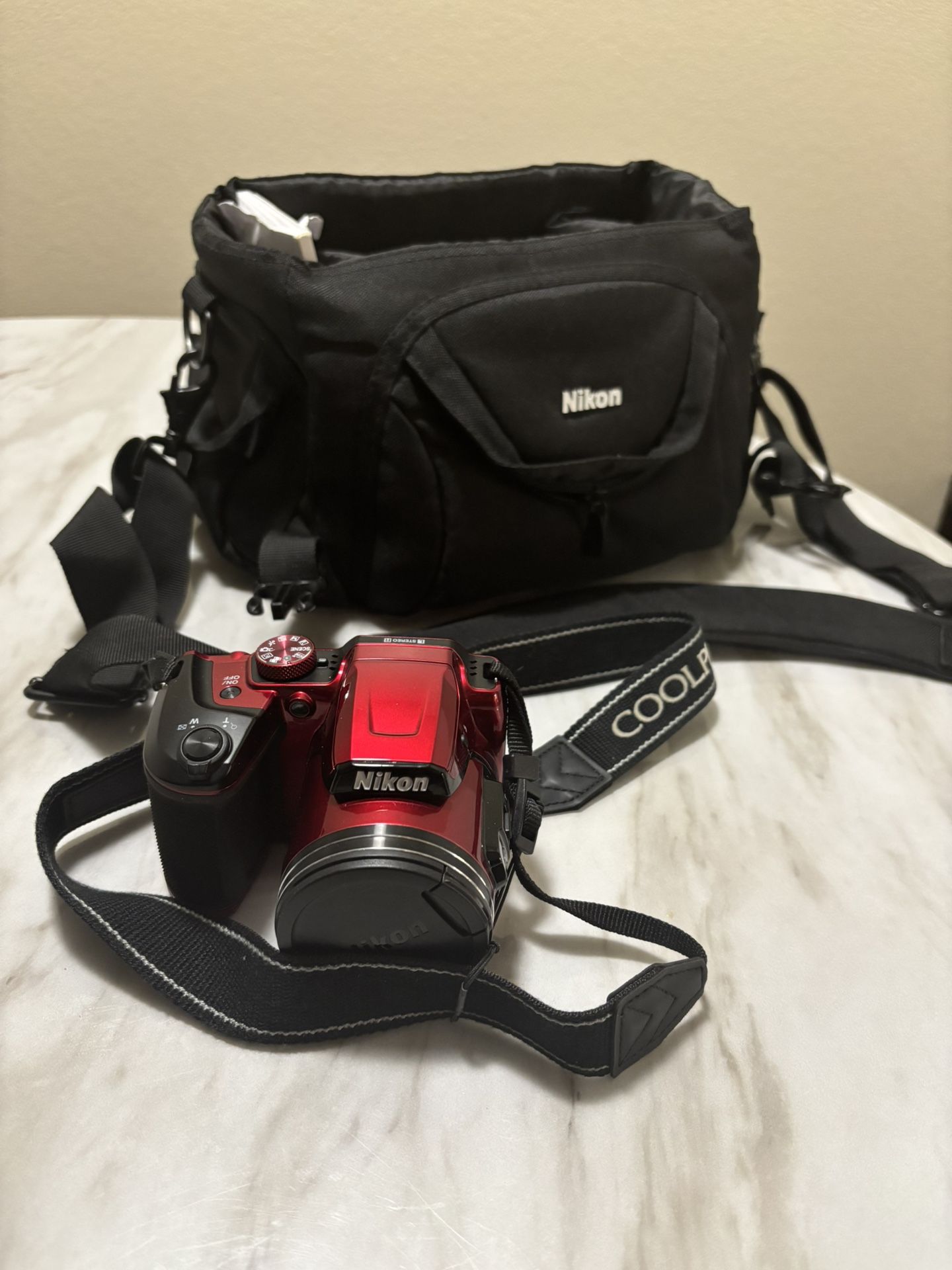 Nikon Camera And Bag