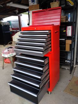 Homak tools box..H..54..W..27..D..18