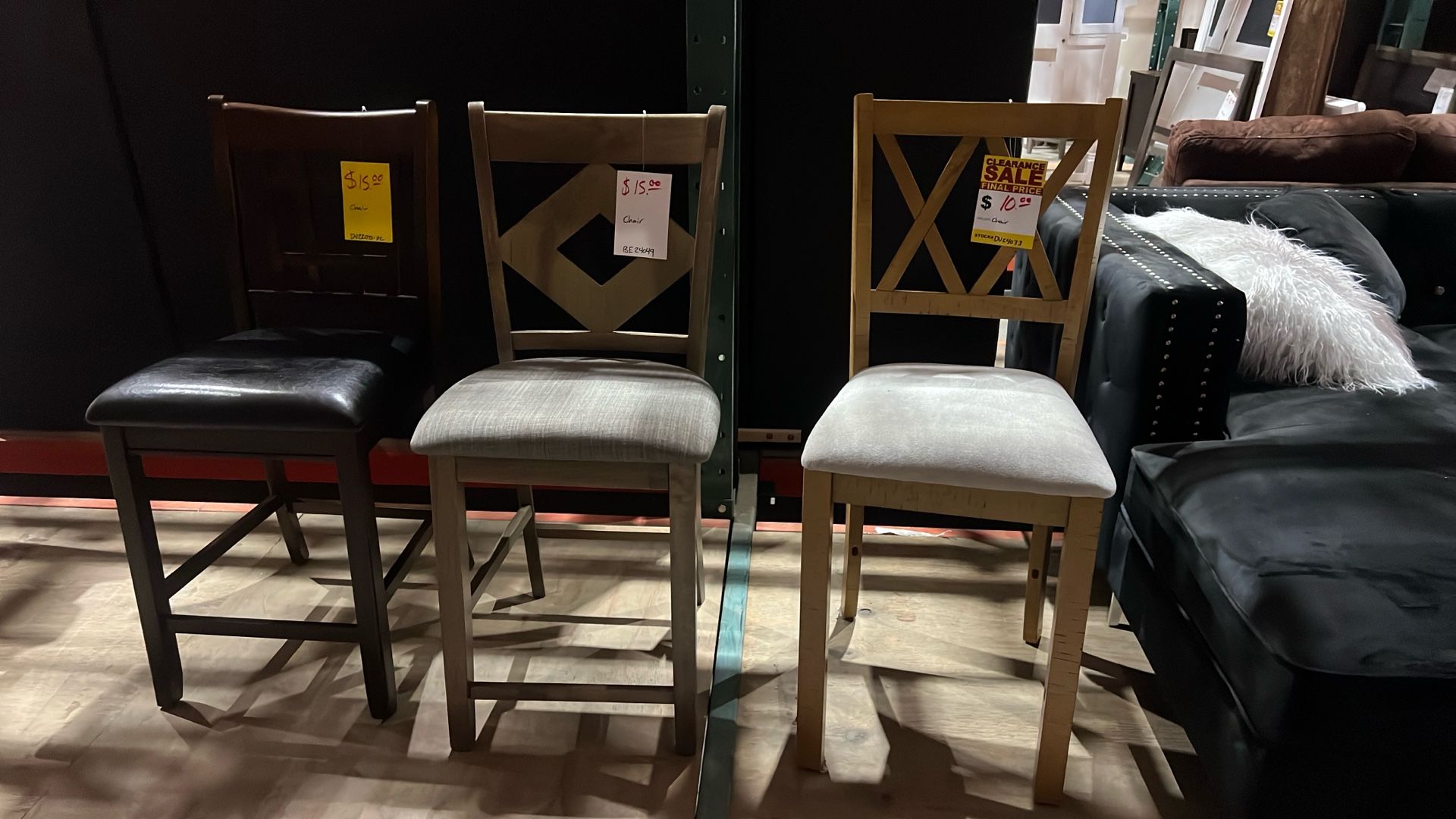 Individual Chairs / Ready To Go Today