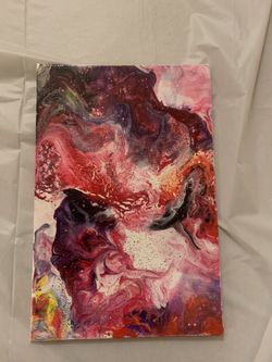 Original fluid paintings 6x4 inches