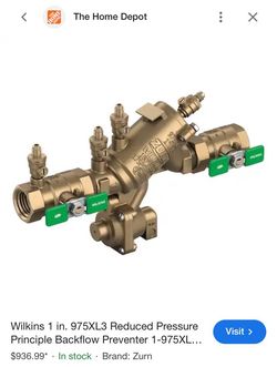 Wilkins 975XL3-2 Reduced Pressure Principle Assembly 2 In.