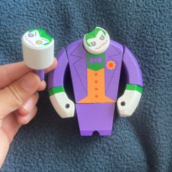 Joker Wooden Painted Figure 