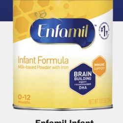 Enfamil Infant Formula – 12.5 oz (NEW)  $14