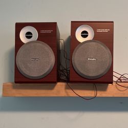 Phillips 2-way Bass Reflex Speakers