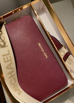 Michael Kors Jet Set Saffiano Leather Crossbody Bag