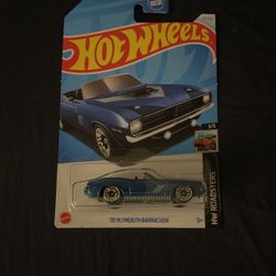 ‘70 Plymouth Barracuda Hot Wheels