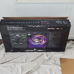 LG ULTRAWIDE CURVED 38IN MONITOR 