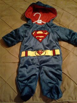 Superman baby suit