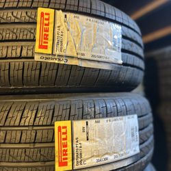 (2) PIRELLI CINTURATO P7 A/S 205/50R17 TIRES FOR SALE!!!!