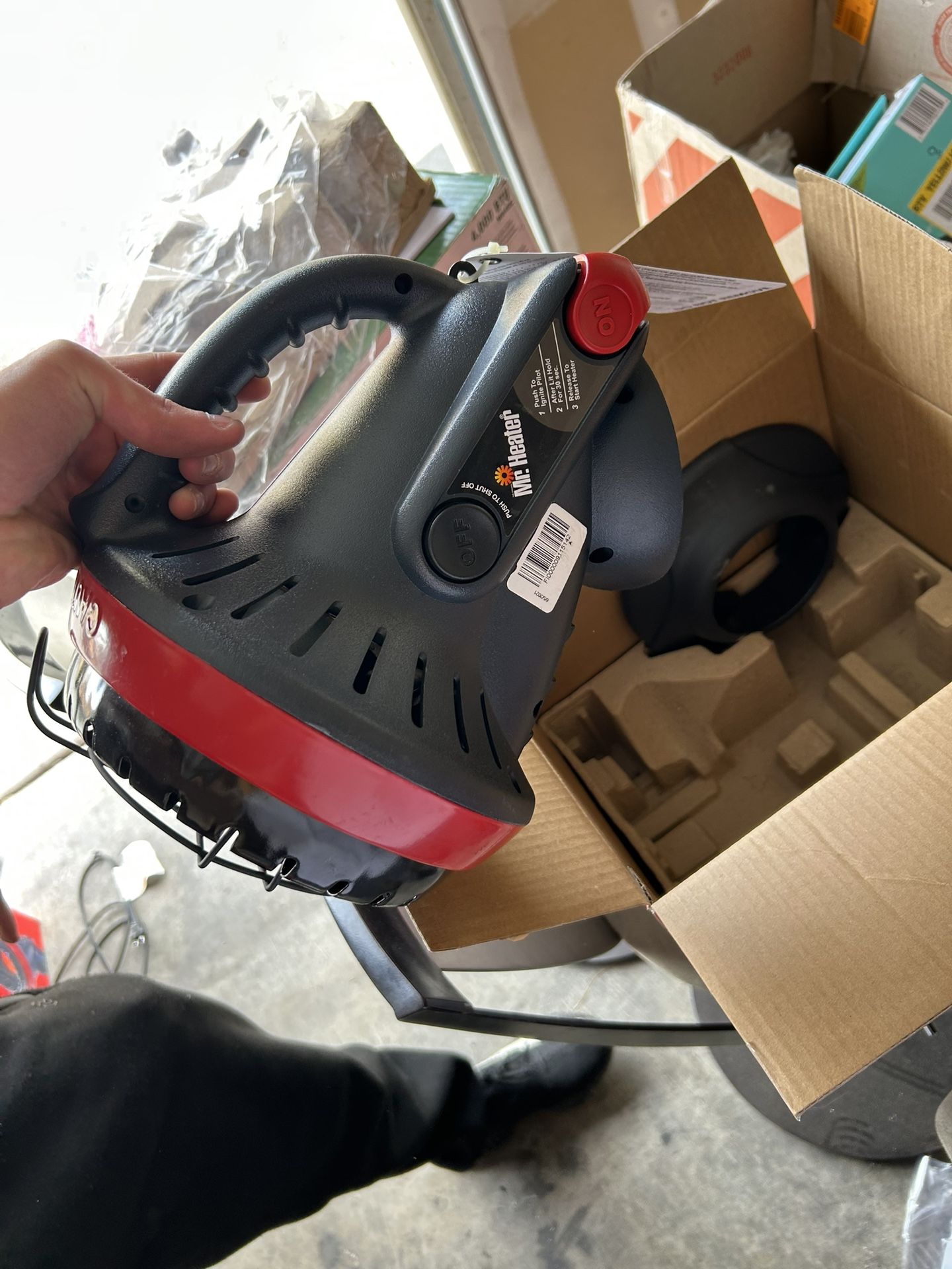 Heater 3,800 BTU Little Buddy Radiant Propane Indoor/ Outdoor