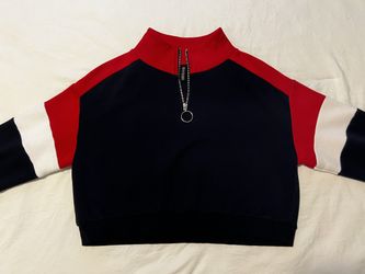 3/4 zip sweater (size S)