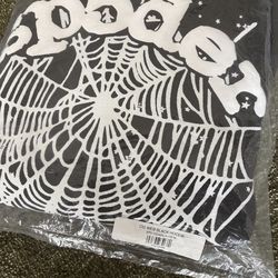 Sp5der hoodie black size medium