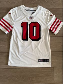 San Francisco 49ers Jimmy Garoppolo Nike White Alternate Vapor F.U.S.E. Stitched Limited Jersey - Size Small
