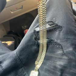 Rolex Chain With Pendant 