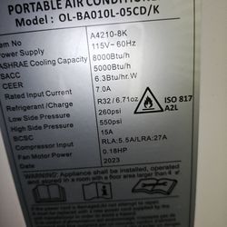 $100 Air Conditioning unit A/C Aire Acondicionado