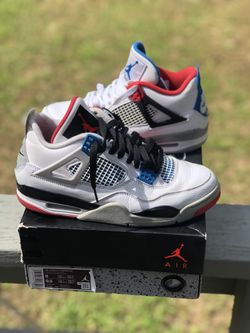 Jordan 4 What The Sz 8 100% Authentic 