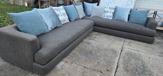 Large Gray Sectional