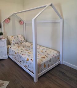 House Bed (mattress not included)
