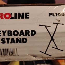 Proline PL100 – X-Braced Keyboard Stand
