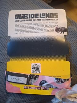 Outside lands 3day pass