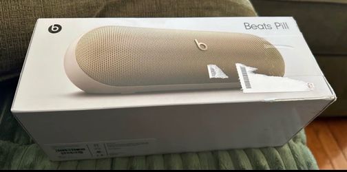 Beats Pill Bluetooth Speaker- Champagne color- Brand New Will Accept Offers