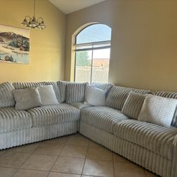 Corduroy American Furniture Sectional 
