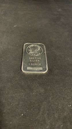 1 ounce silver bar