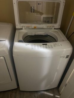 Washer and dryer LG