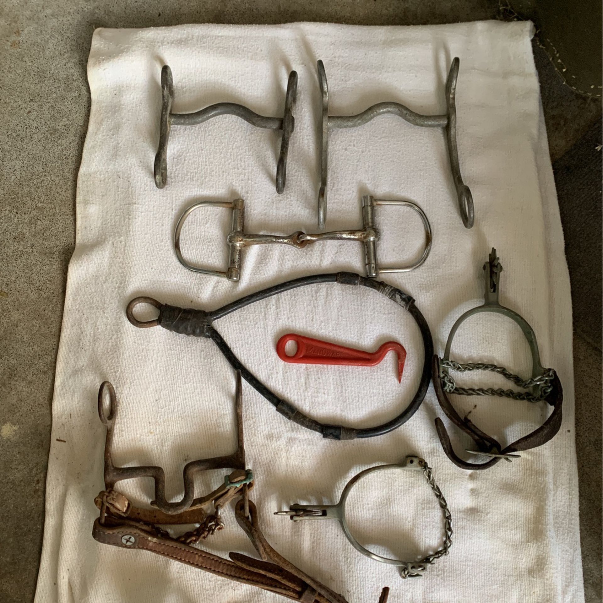Used Horse Bits, & Boot Spurs
