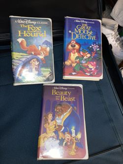 Old Black Label Disney Movies