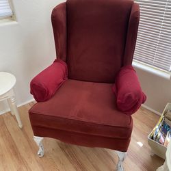 Vintage Wing Back Chairs