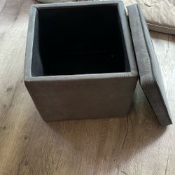 Foot Stool with Storage