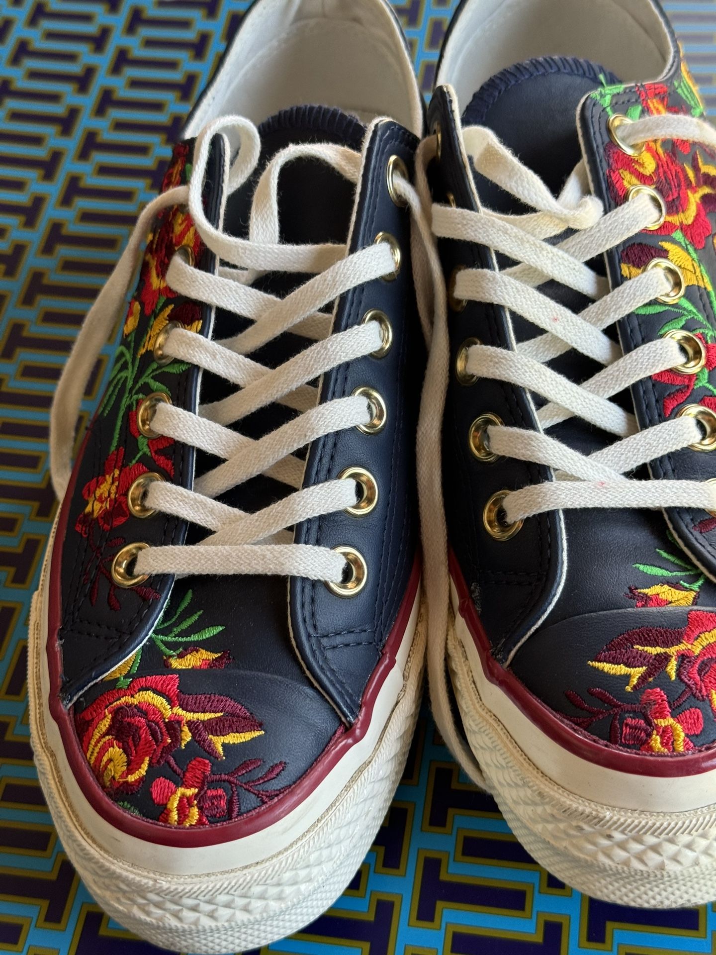 Converse Women’s Embroidered Sneakers