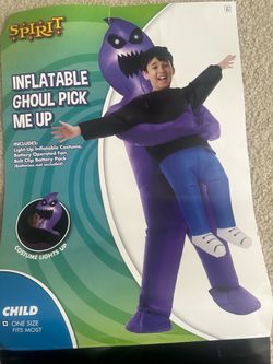 Halloween costume(INFLATABLE GHOUL PICK ME UP