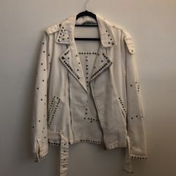 White Denim Jacket 