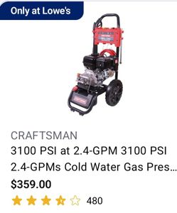 Power Washer 3100 Psi