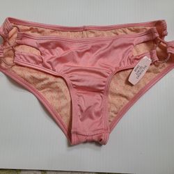 Victoria's Secret Bikini Bottoms medium pink