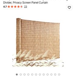 VEVOR Natural Reed Fencing, 4 ft x 16.4 ft