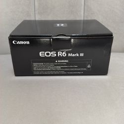 Canon EOS R6 Mark iii