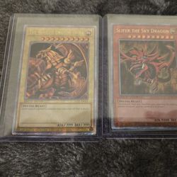Yugioh 25th Egyptian God Cards Century Secret Rare Set (Mint Condition Ready To Be Graded)