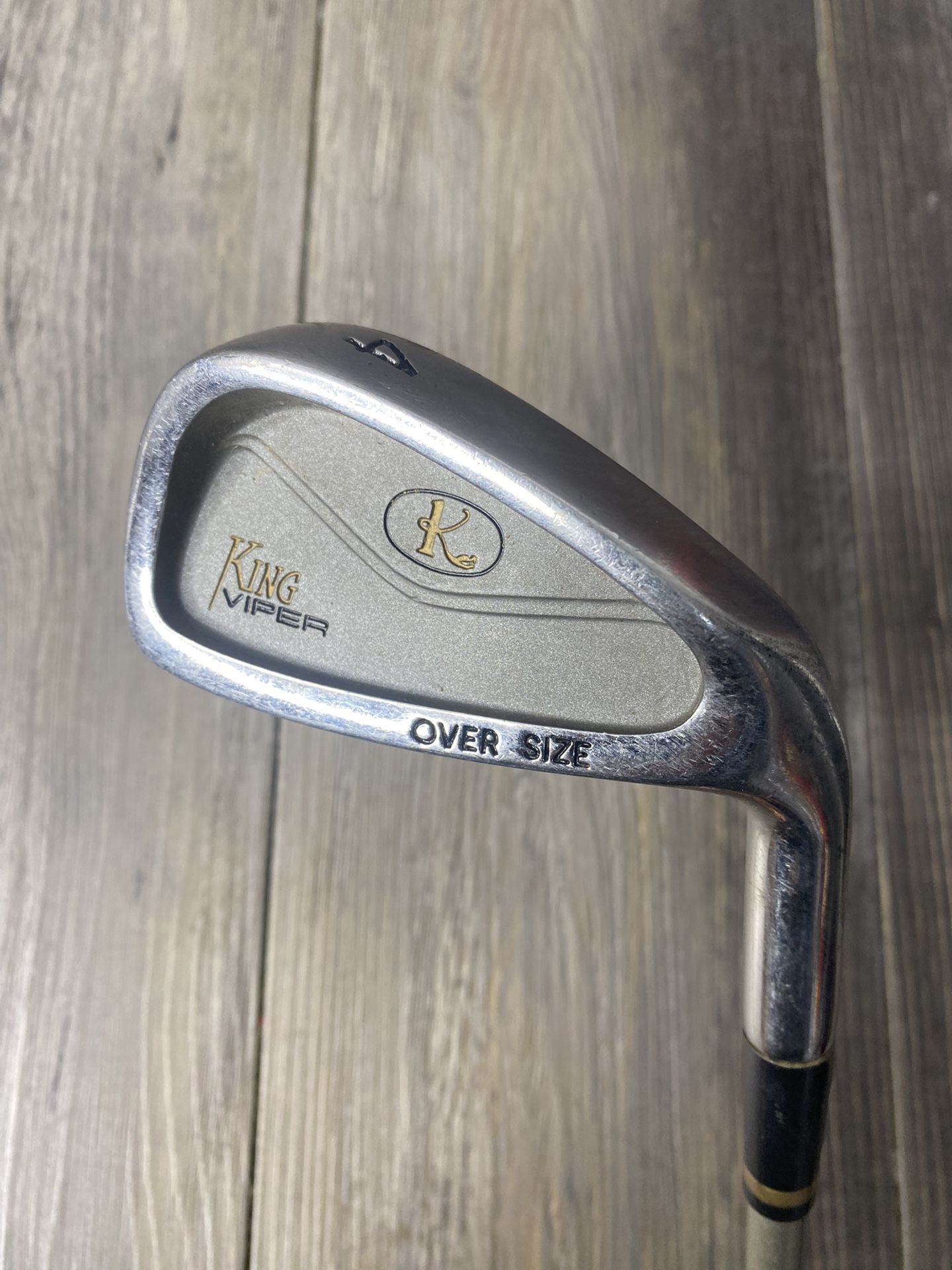 King Viper Oversize 4 Iron 39” Graphite Shaft RH Apache KM-30 Stiff Club