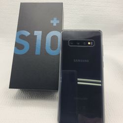SAMSUNG GALAXY S10 PLUS 128GB UNLOCKED.   FREE SMARTWACH/ HEADPHONES. PAY $1 TODAY  REST IN  PAYMENTS.  NO  CREDIT NEEDED FINANCING 