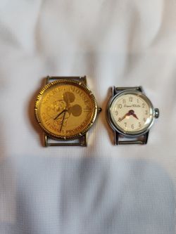 Vintage Lorus Quartz Mickey Mouse & Vintage Snow White Disney Watches