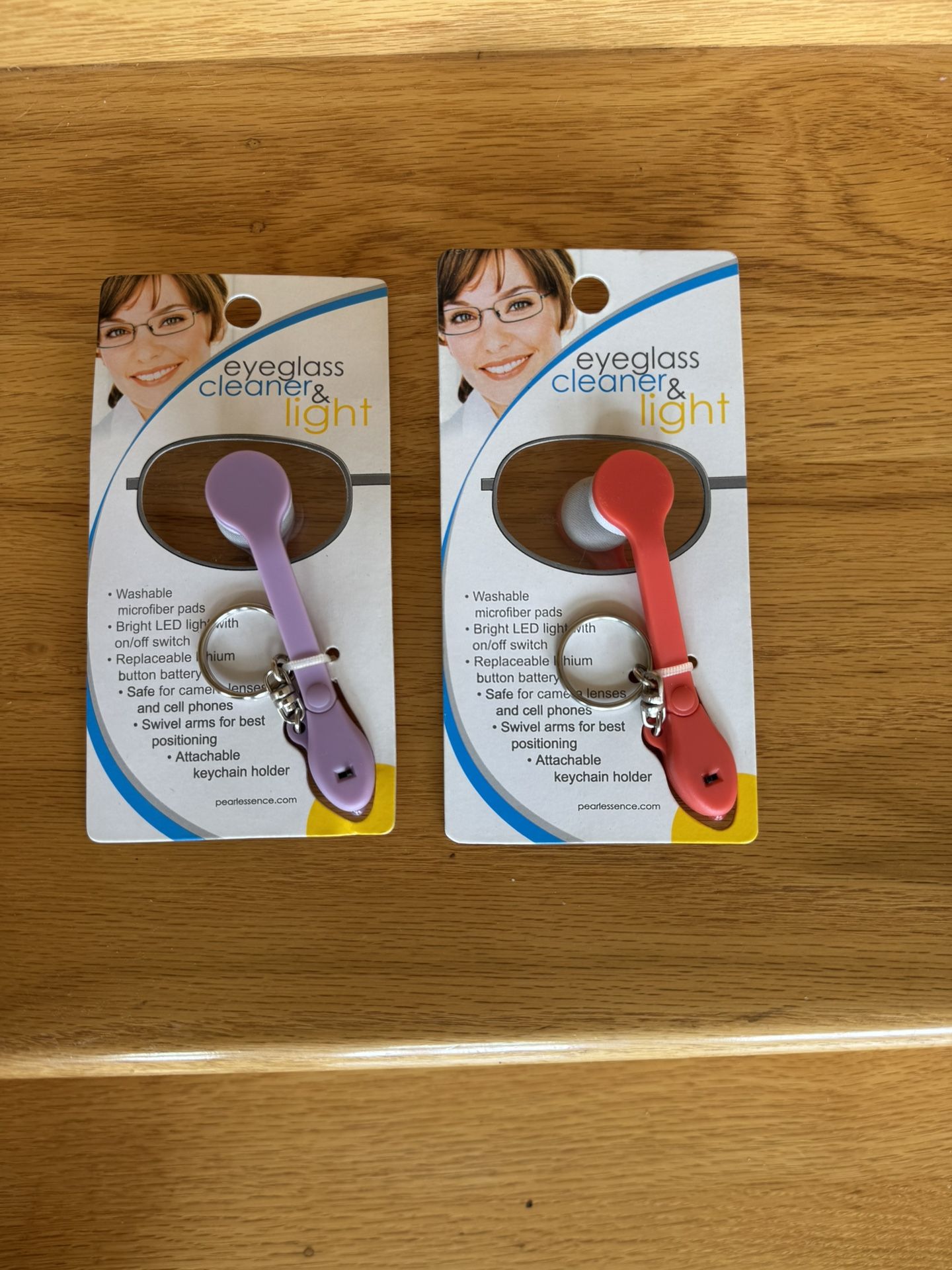 Two EyeGlass Cleaners With Lights. Brand New!