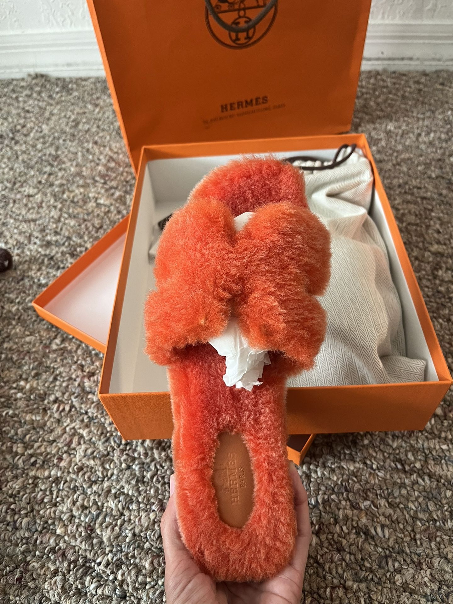 Hermes Oran sandals