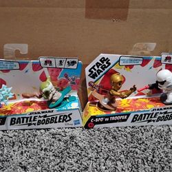 Star Wars Battle Bobblers For Hat