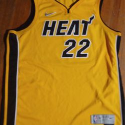 Jimmy Butler Mens Size Xlarge Jimmy Butler Yellow Miami Heat 22