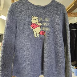 Size Large Genuine Disney Winnie The Pooh Sweatshirt 